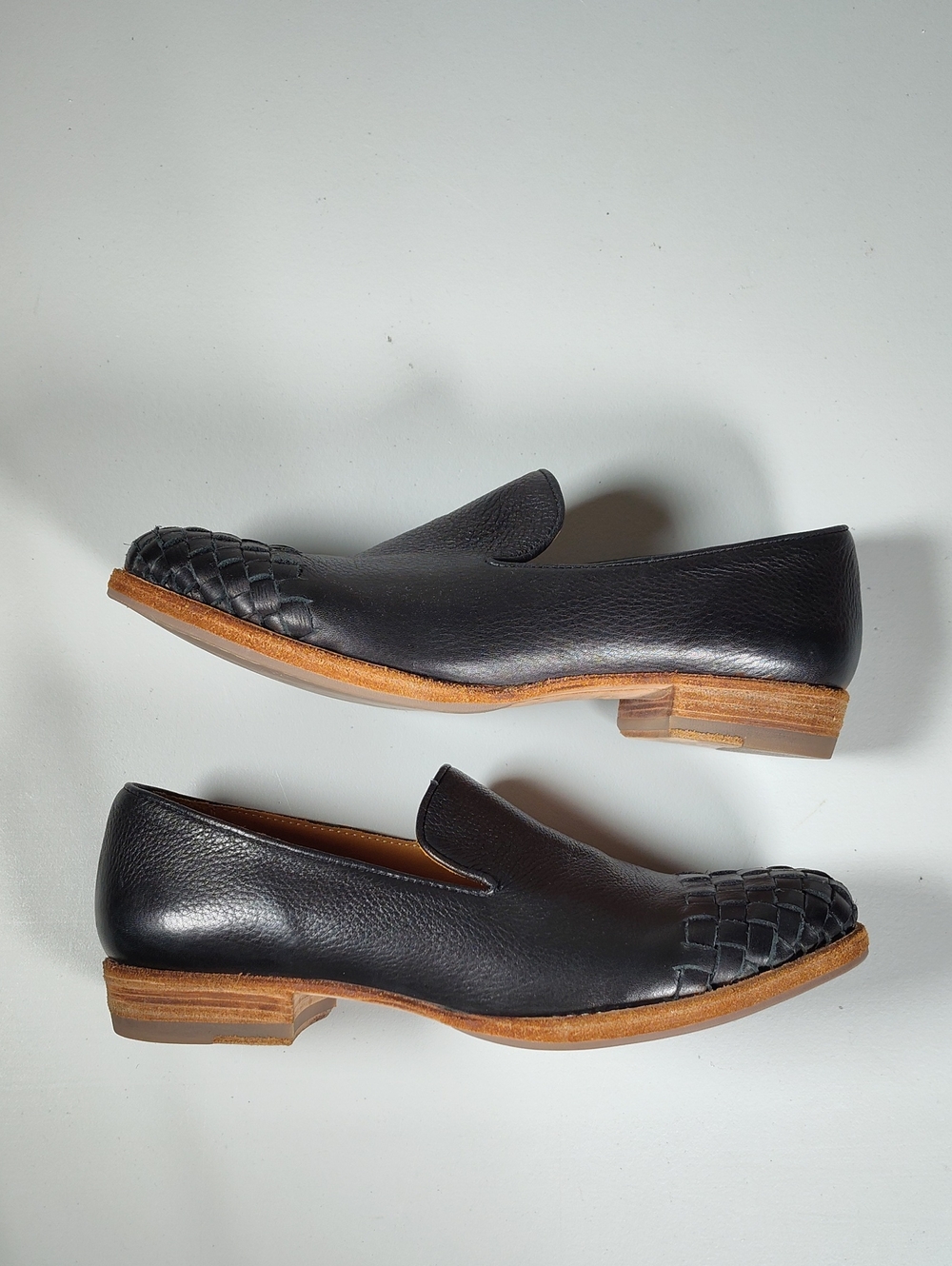 Blackstone HL58 Black Calfskin Leather Loafers 38‎ - Picture 8 of 11